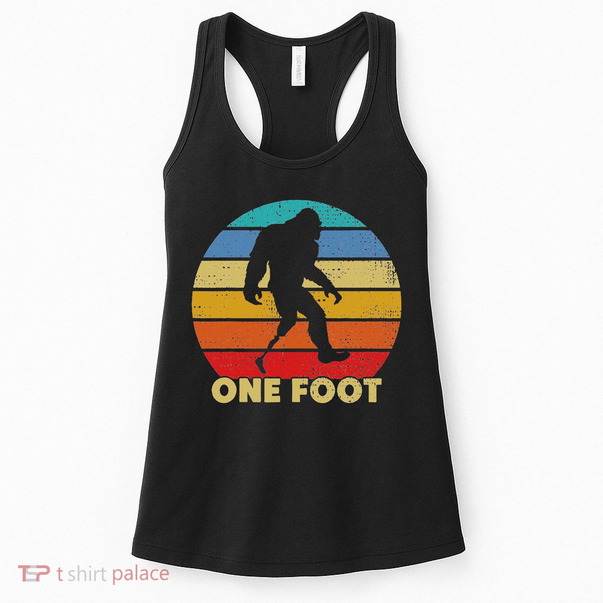 One Foot Bigfoot Prosthetics Amputated Disability Women's Tank Top