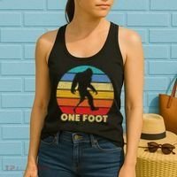 One Foot Bigfoot Prosthetics Amputated Disability Women's Tank Top thumb 2