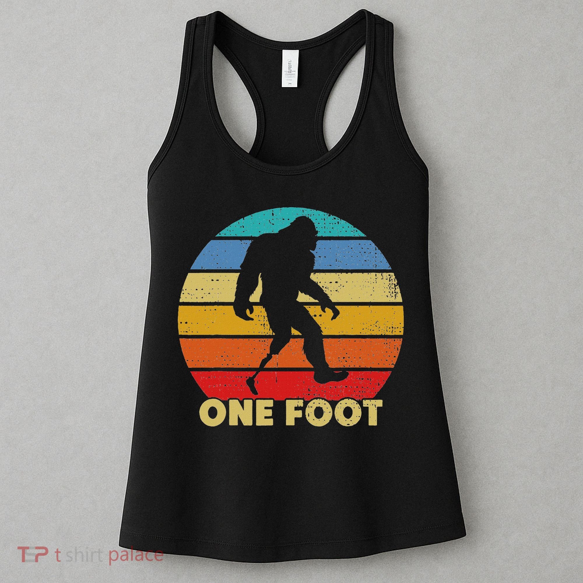 One Foot Bigfoot Prosthetics Amputated Disability Women's Tank Top