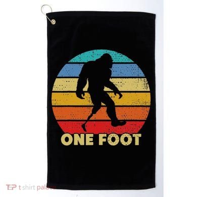 One Foot Bigfoot Prosthetics Amputated Disability Golf Towel