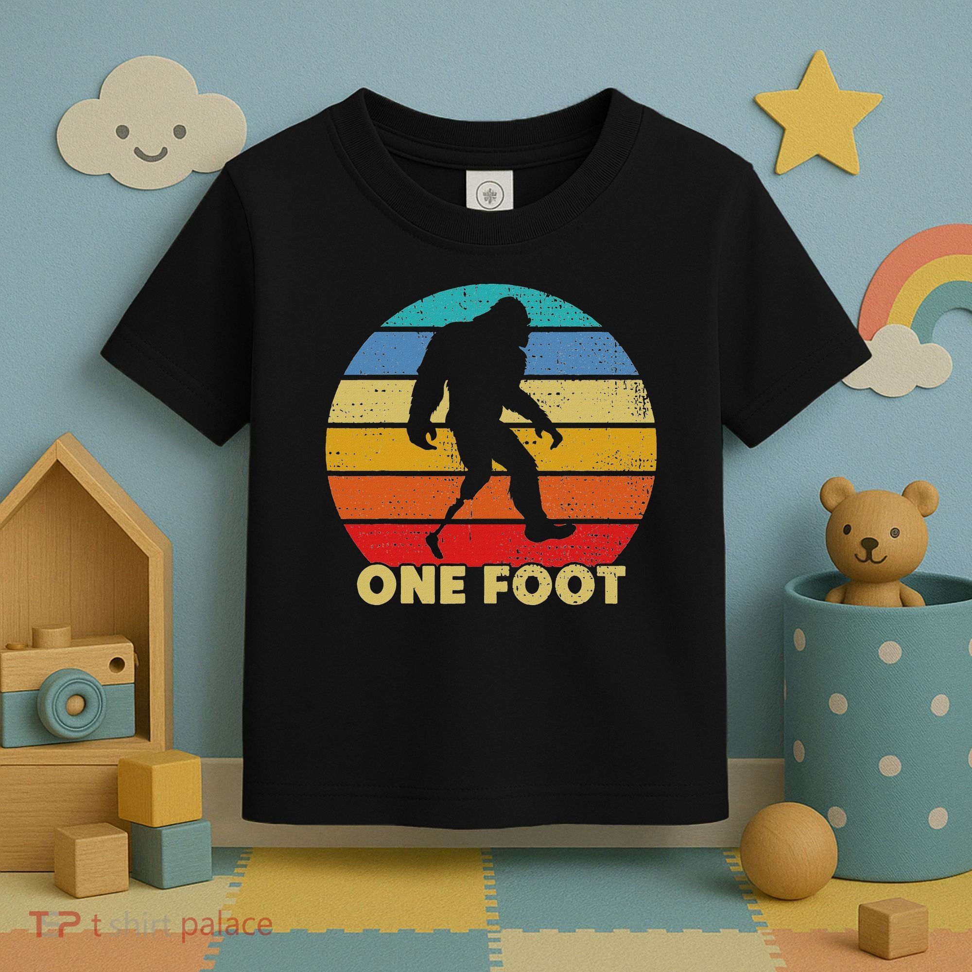 One Foot Bigfoot Prosthetics Amputated Disability Toddler T-Shirt