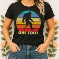 One Foot Bigfoot Prosthetics Amputated Disability Women's T-Shirt thumb 2