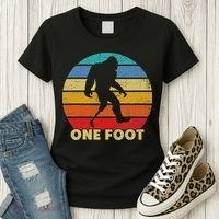 One Foot Bigfoot Prosthetics Amputated Disability Women's T-Shirt thumb 3
