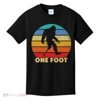One Foot Bigfoot Prosthetics Amputated Disability Kids T-Shirt thumb 0