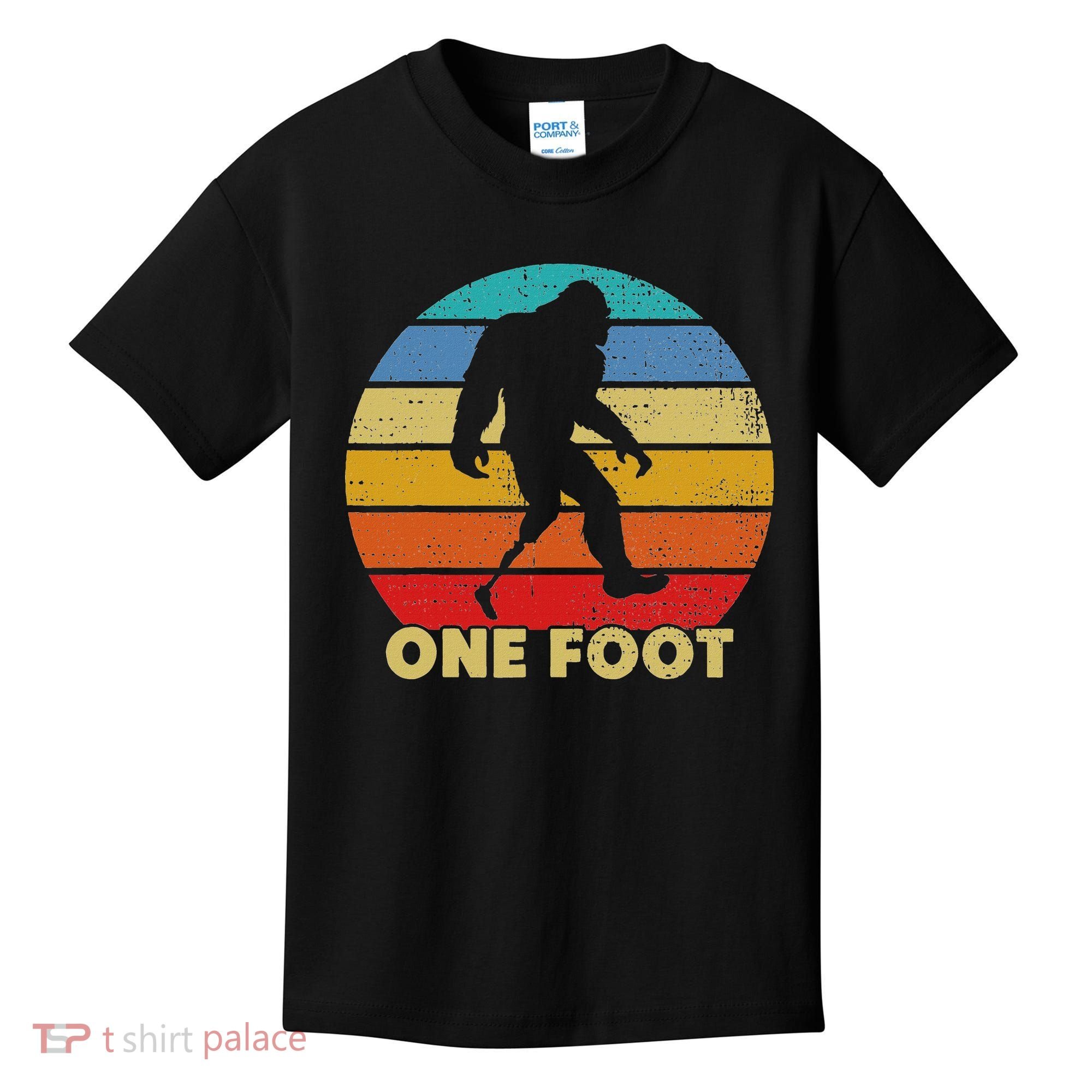 One Foot Bigfoot Prosthetics Amputated Disability Kids T-Shirt