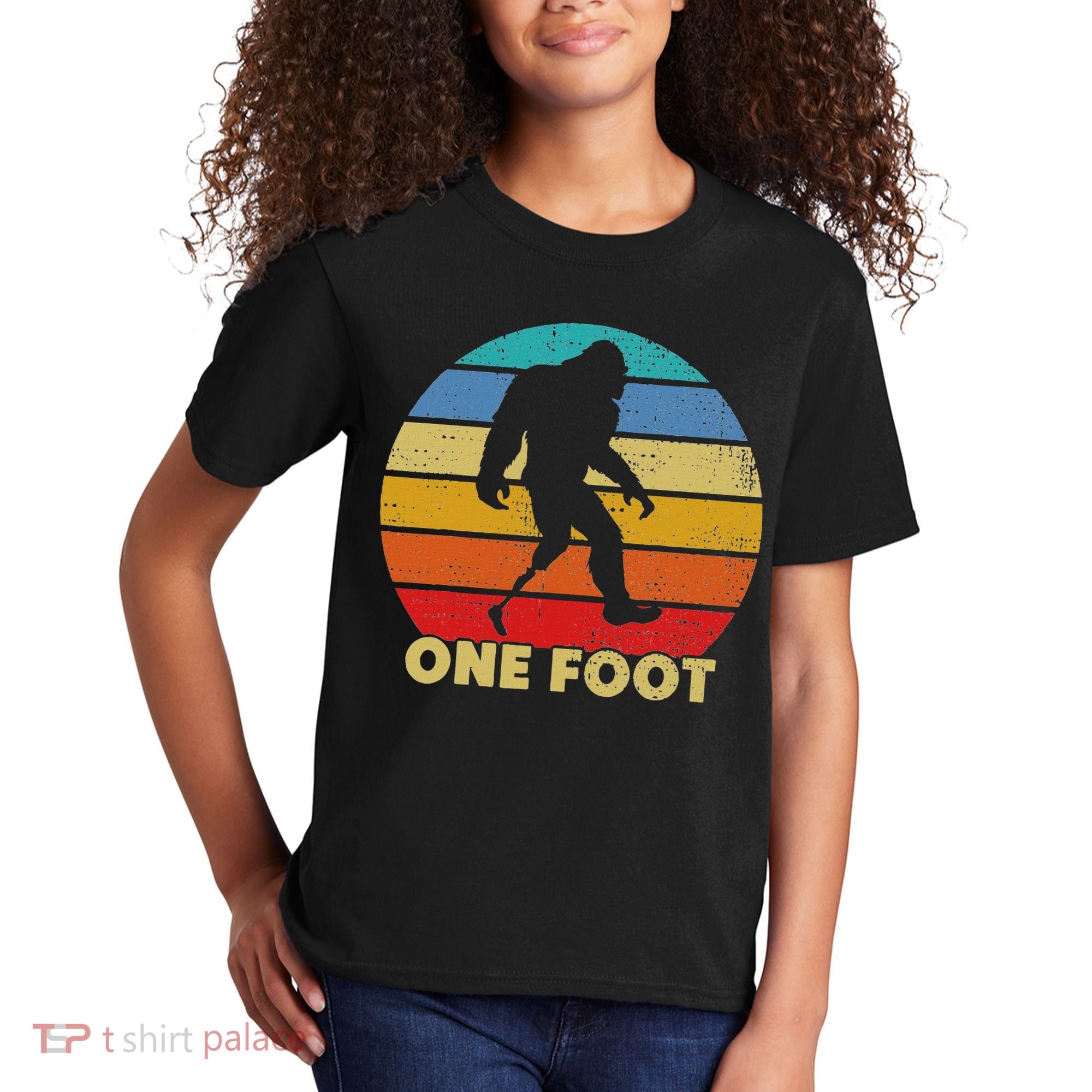 One Foot Bigfoot Prosthetics Amputated Disability Kids T-Shirt