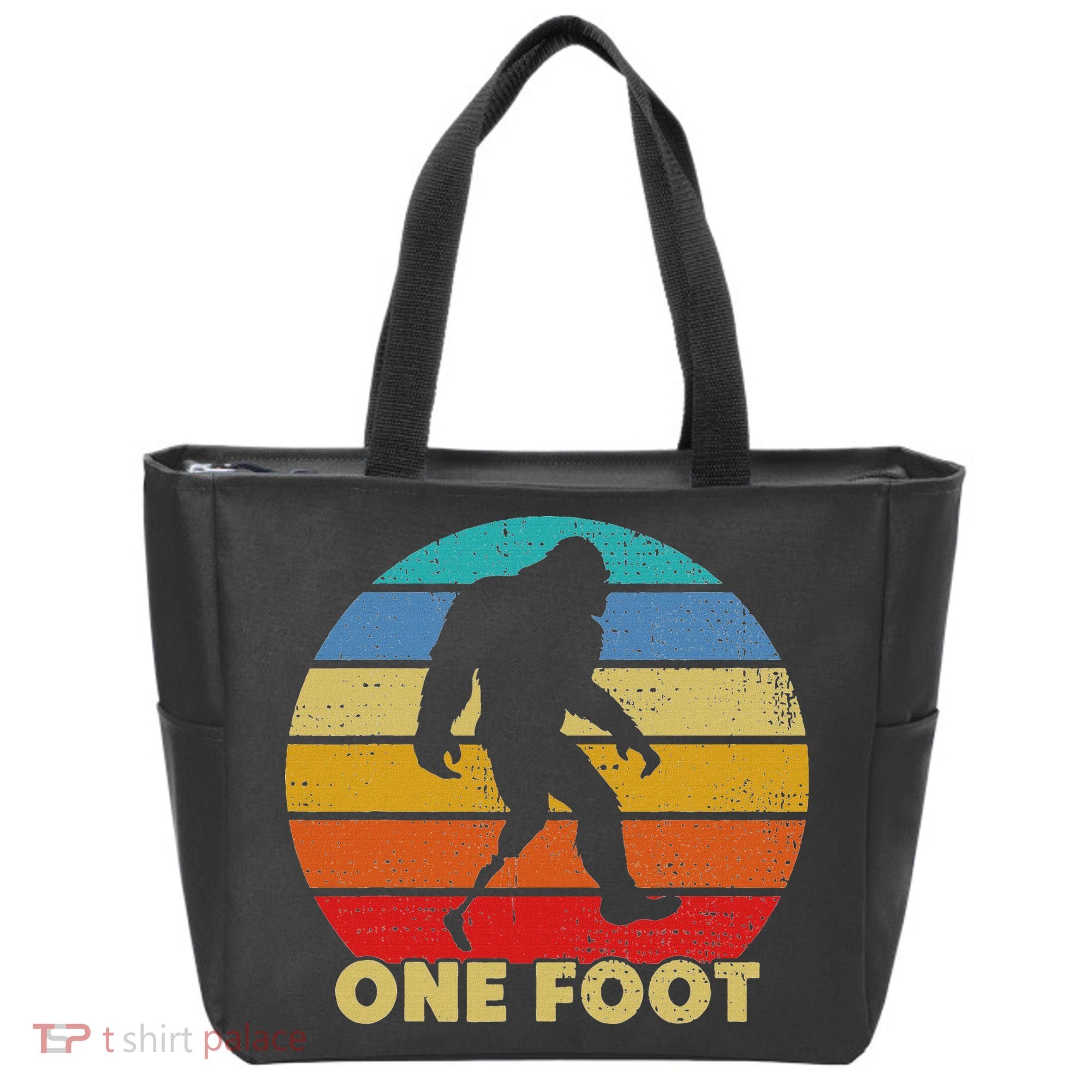 One Foot Bigfoot Prosthetics Amputated Disability Tote Bag