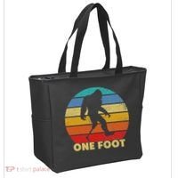 One Foot Bigfoot Prosthetics Amputated Disability Tote Bag thumb 2