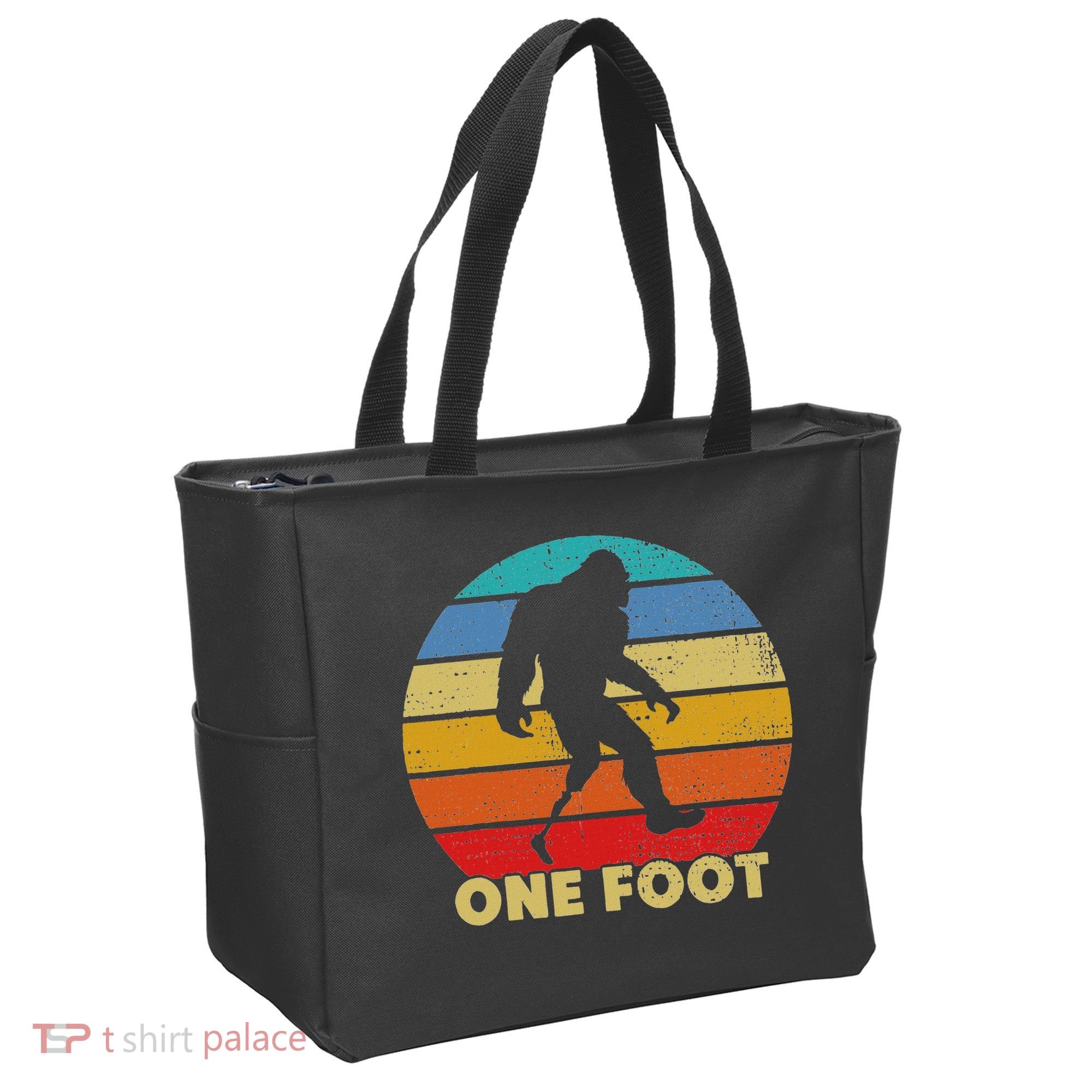 One Foot Bigfoot Prosthetics Amputated Disability Tote Bag