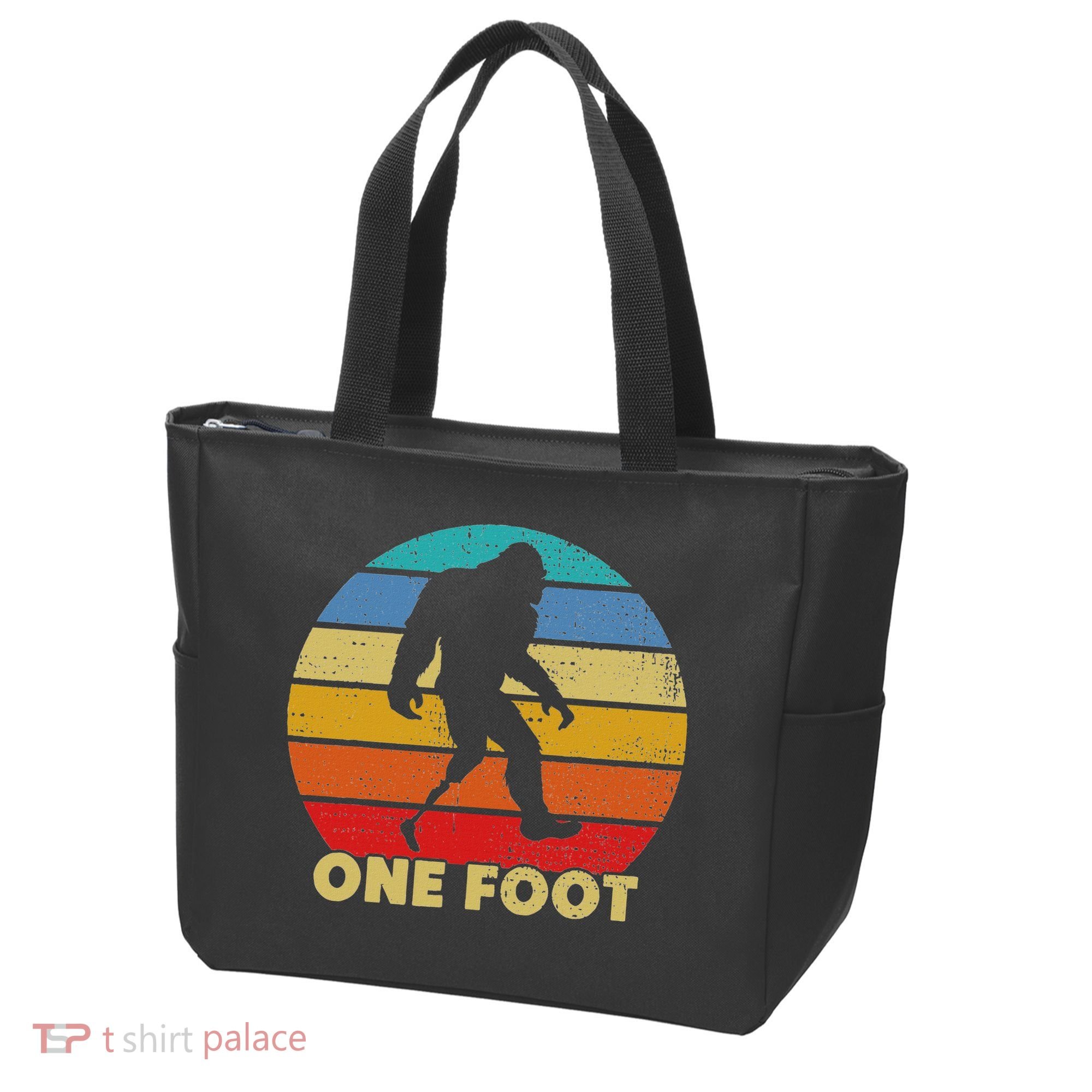 One Foot Bigfoot Prosthetics Amputated Disability Tote Bag