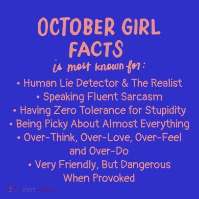 October Facts Birthday Funny Gift Born Libra Or Scorpio Gift 16 in Basic Backpack