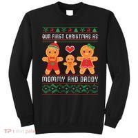 Our First Christmas As Mommy And Daddy Matching Family Sweatshirt thumb 0