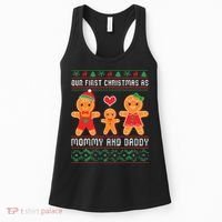 Our First Christmas As Mommy And Daddy Matching Family Women's Tank Top thumb 0