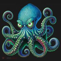 Octopus Fun Cephalopod Sea Creatures Kraken Octopus Doggie Tank thumb 4