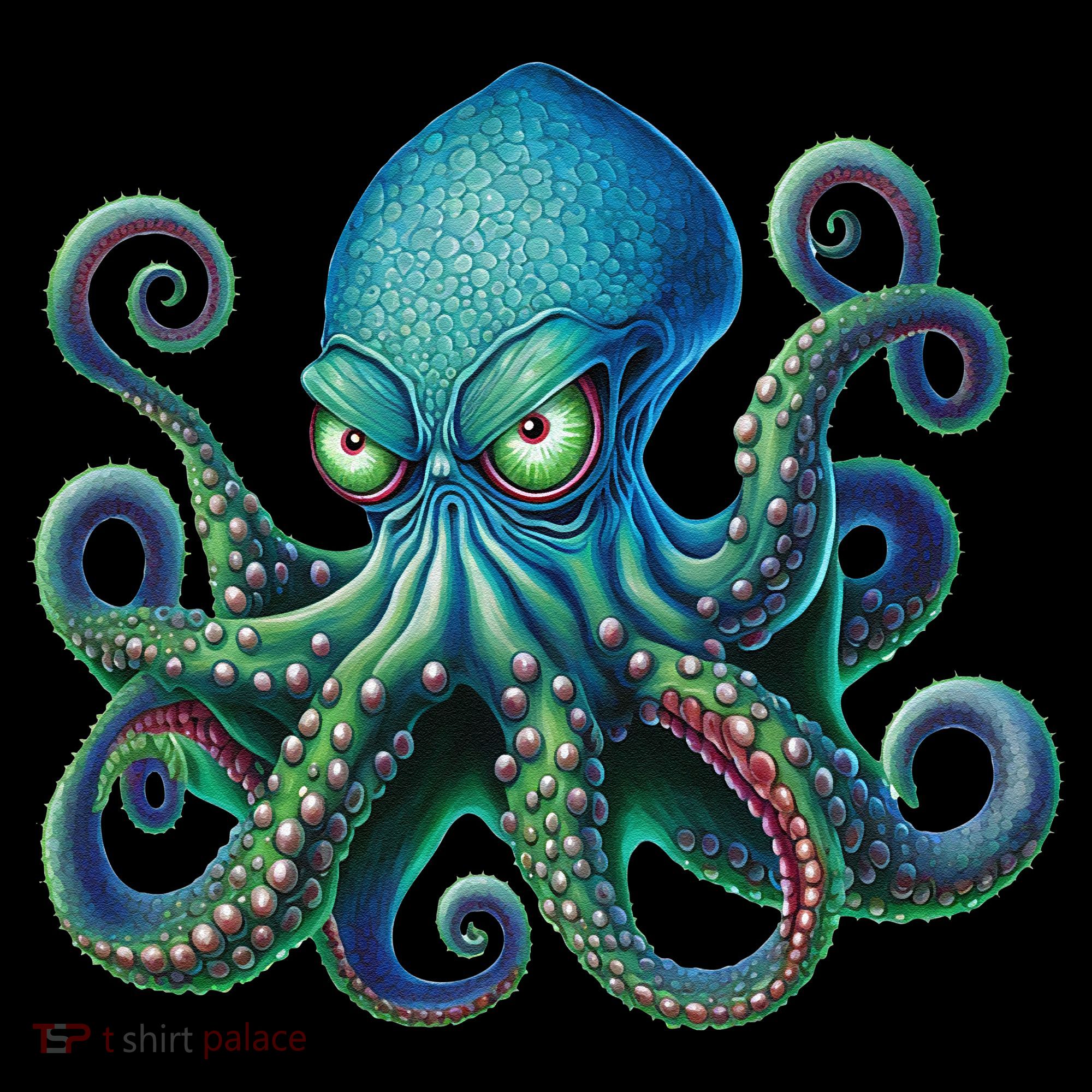 Octopus Fun Cephalopod Sea Creatures Kraken Octopus Apron