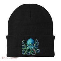Octopus Fun Cephalopod Sea Creatures Kraken Octopus Beanie thumb 0