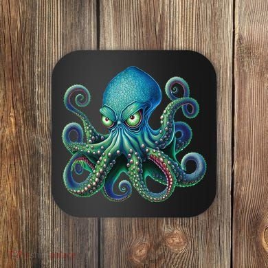 Octopus Fun Cephalopod Sea Creatures Kraken Octopus Coaster