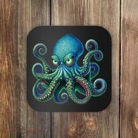 Octopus Fun Cephalopod Sea Creatures Kraken Octopus Coaster thumb 0