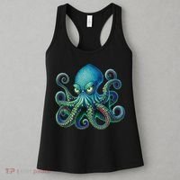 Octopus Fun Cephalopod Sea Creatures Kraken Octopus Women's Tank Top thumb 3
