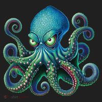 Octopus Fun Cephalopod Sea Creatures Kraken Octopus Hat thumb 2