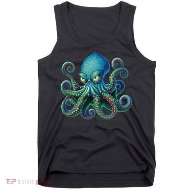 Octopus Fun Cephalopod Sea Creatures Kraken Octopus Tank Top