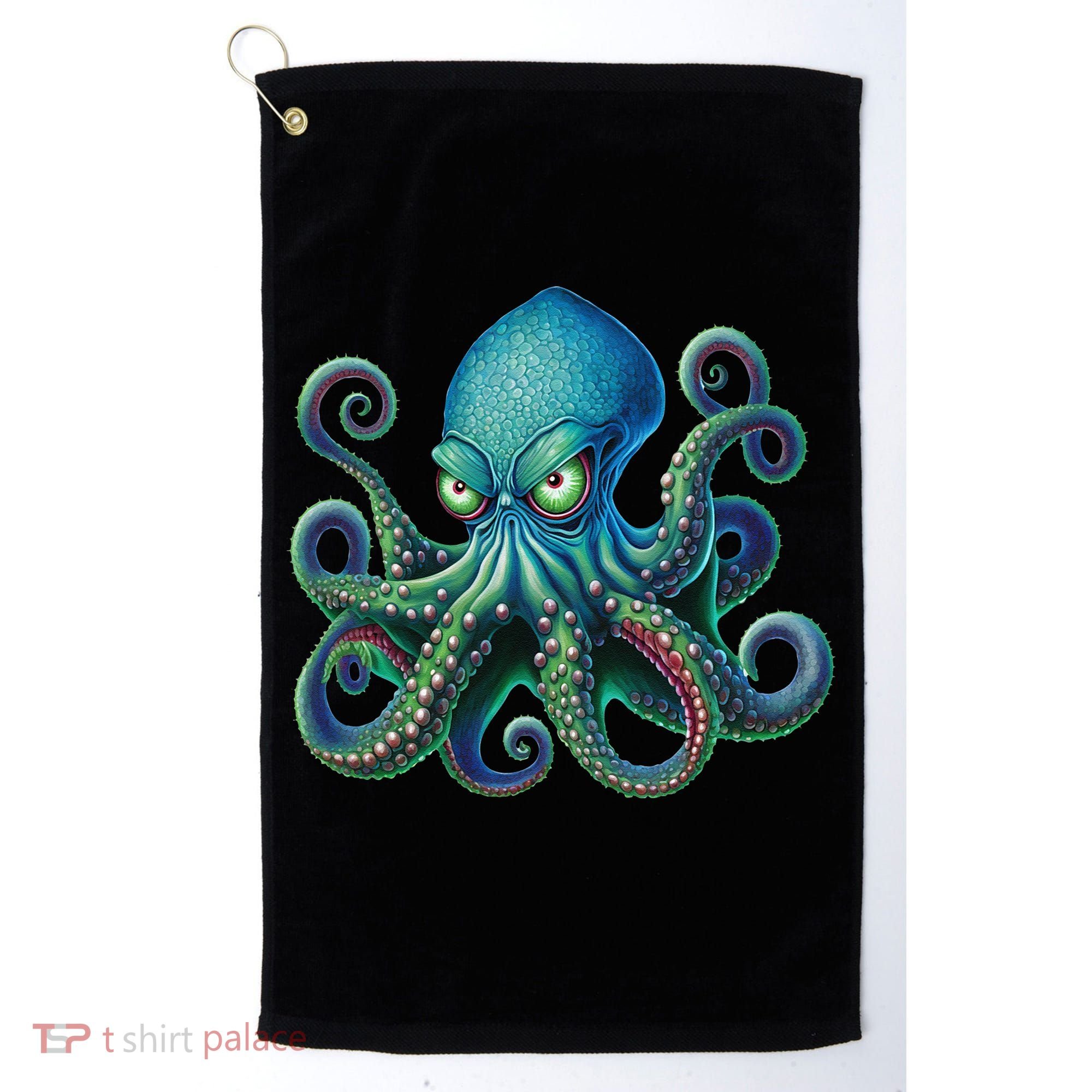 Octopus Fun Cephalopod Sea Creatures Kraken Octopus Golf Towel
