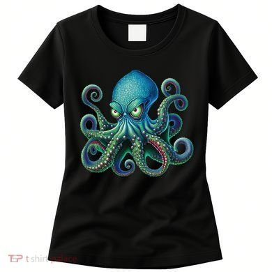 Octopus Fun Cephalopod Sea Creatures Kraken Octopus Women's T-Shirt