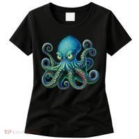 Octopus Fun Cephalopod Sea Creatures Kraken Octopus Women's T-Shirt thumb 0
