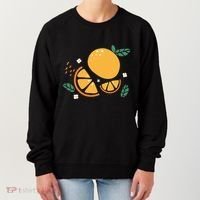 Oranges Fruit Cute Summer Kawaii Food Women's Sweatshirt thumb 0
