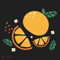 Oranges Fruit Cute Summer Kawaii Food Women's Sweatshirt thumb 2