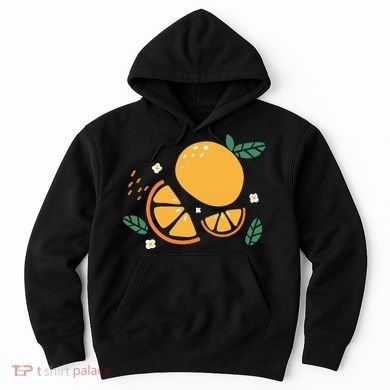 Oranges Fruit Cute Summer Kawaii Food Hoodie