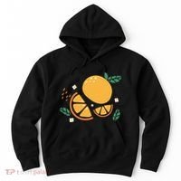 Oranges Fruit Cute Summer Kawaii Food Hoodie thumb 0