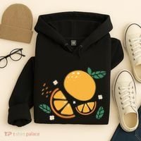 Oranges Fruit Cute Summer Kawaii Food Hoodie thumb 4