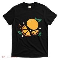 Oranges Fruit Cute Summer Kawaii Food T-Shirt thumb 0