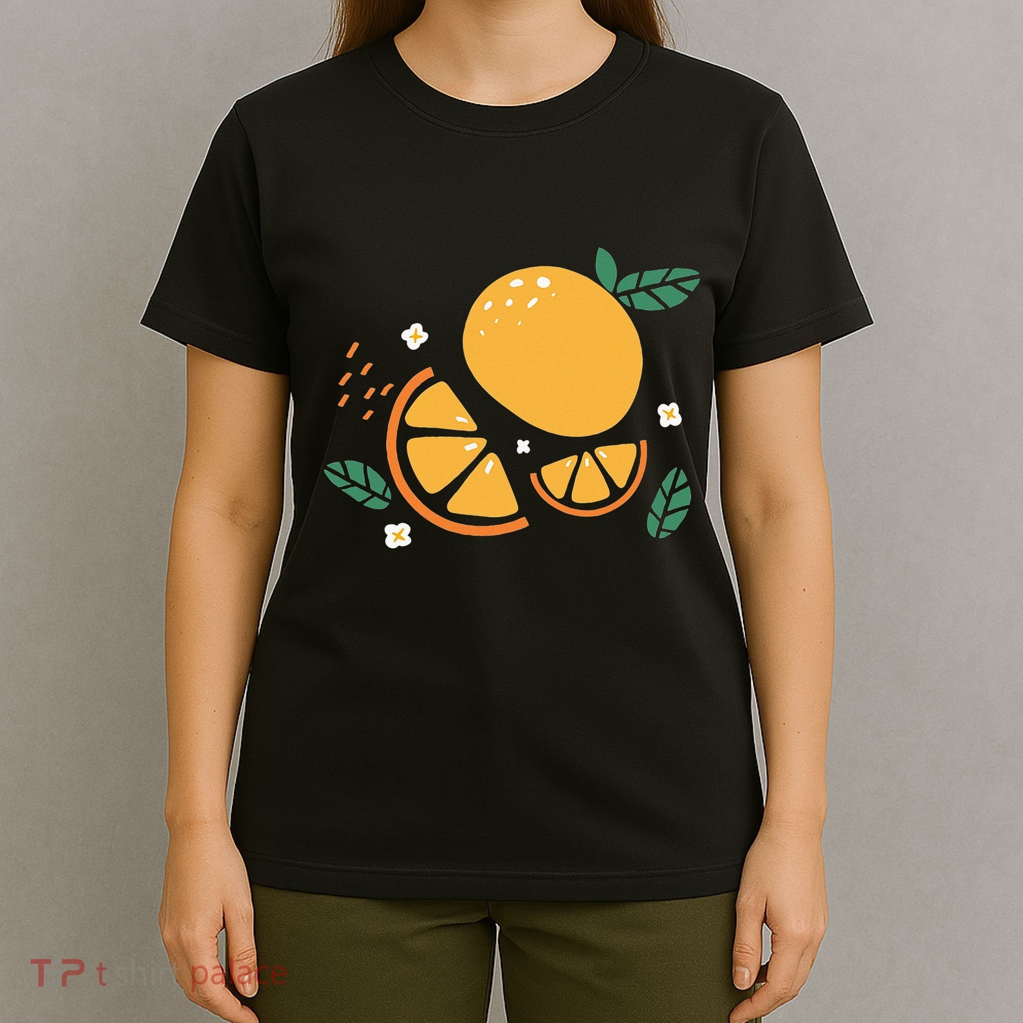 Oranges Fruit Cute Summer Kawaii Food T-Shirt