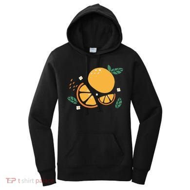 Oranges Fruit Cute Summer Kawaii Food Women's Hoodie