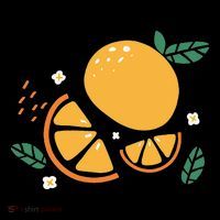 Oranges Fruit Cute Summer Kawaii Food Mousepad thumb 1