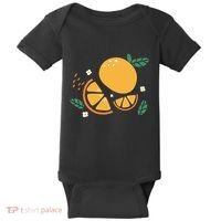Oranges Fruit Cute Summer Kawaii Food Baby Bodysuit thumb 0