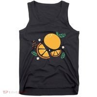 Oranges Fruit Cute Summer Kawaii Food Tank Top thumb 0