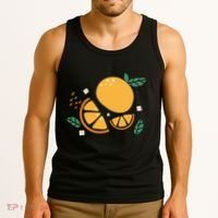 Oranges Fruit Cute Summer Kawaii Food Tank Top thumb 3