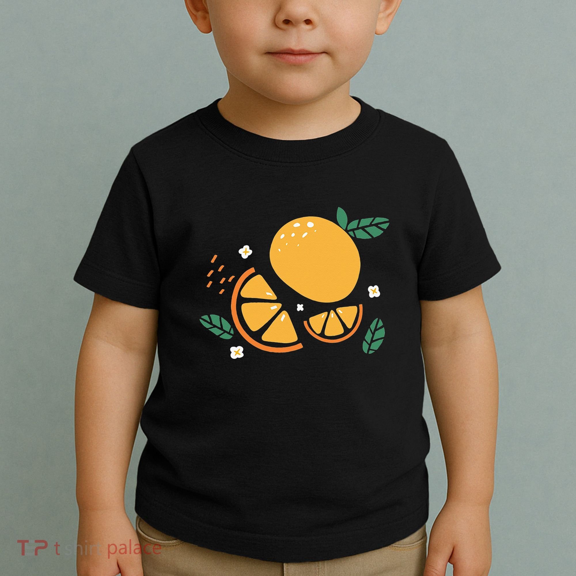Oranges Fruit Cute Summer Kawaii Food Toddler T-Shirt