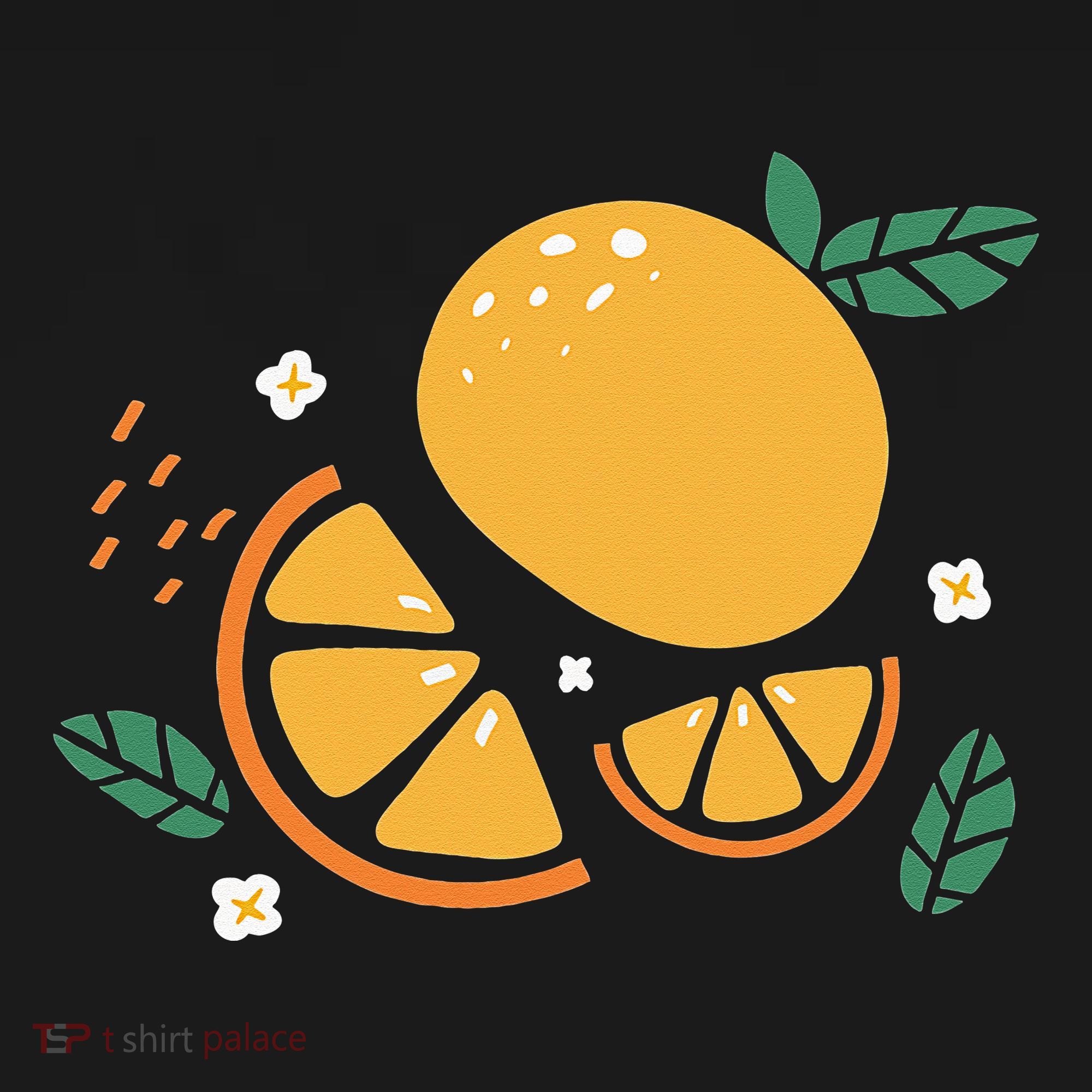 Oranges Fruit Cute Summer Kawaii Food Women's T-Shirt