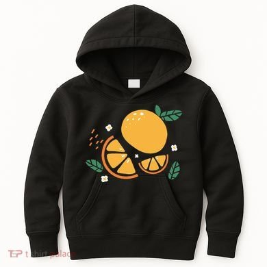 Oranges Fruit Cute Summer Kawaii Food Kids Hoodie