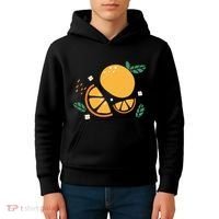 Oranges Fruit Cute Summer Kawaii Food Kids Hoodie thumb 4
