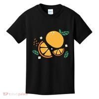 Oranges Fruit Cute Summer Kawaii Food Kids T-Shirt thumb 0