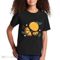 Oranges Fruit Cute Summer Kawaii Food Kids T-Shirt thumb 2