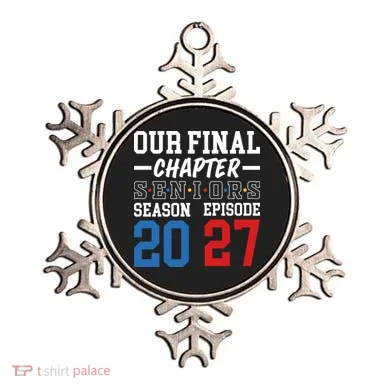 Our Final Chapter Seniors 2027 Graduation Ornament