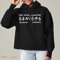 Our Final Chapter Seniors 2026 Graduation Senior 26 Graduation Ladies Heavyweight Boxy Pullover Hoodie thumb 0