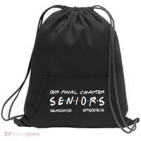 Our Final Chapter Seniors 2026 Graduation Senior 26 Graduation Sweatshirt Cinch Pack Bag thumb 0