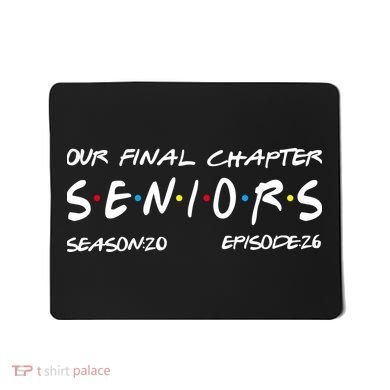 Our Final Chapter Seniors 2026 Graduation Senior 26 Graduation Mousepad